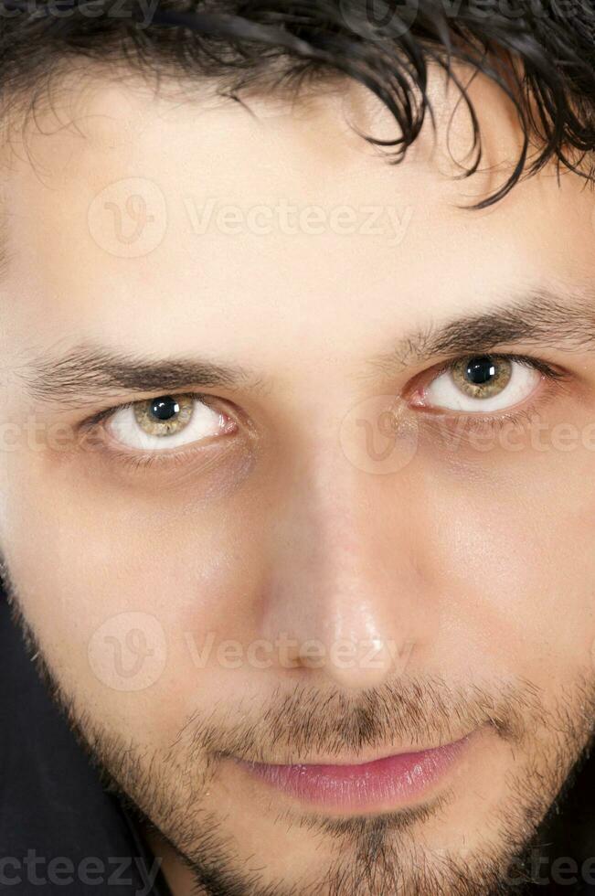 homme visage portrait photo