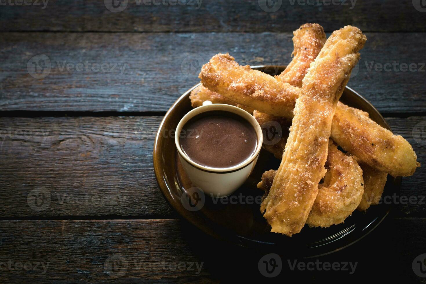 Espagnol Churros avec Chocolat photo