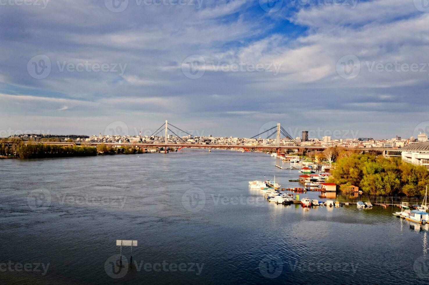 Belgrade rivière vue photo