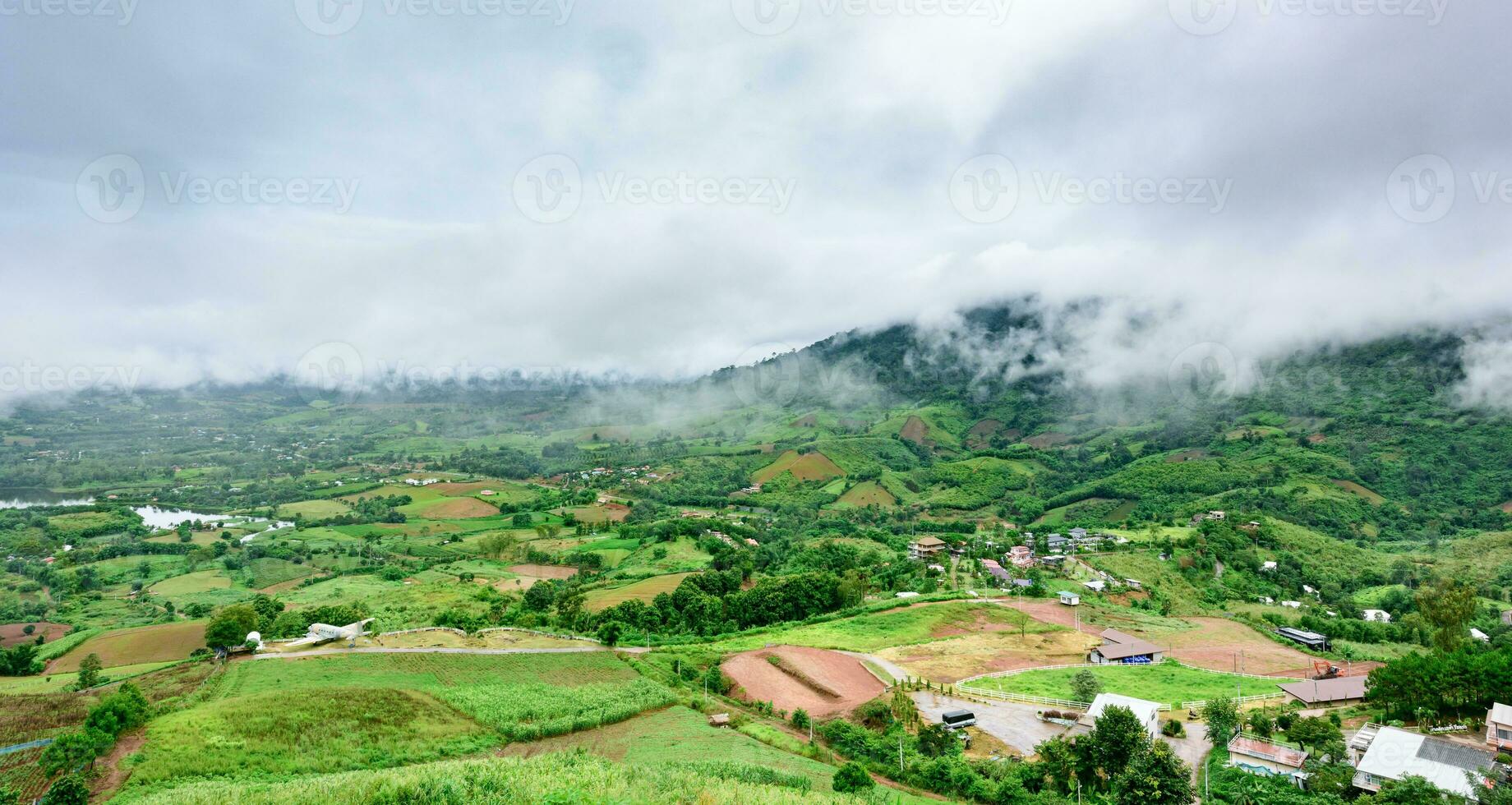 paysage de Khao kho district petchabun Province Thaïlande photo