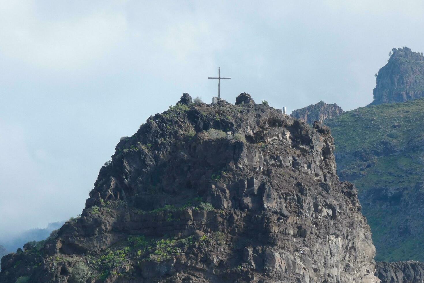 côte de agaet sur le île de gran Canaria dans le atlantique océan. photo