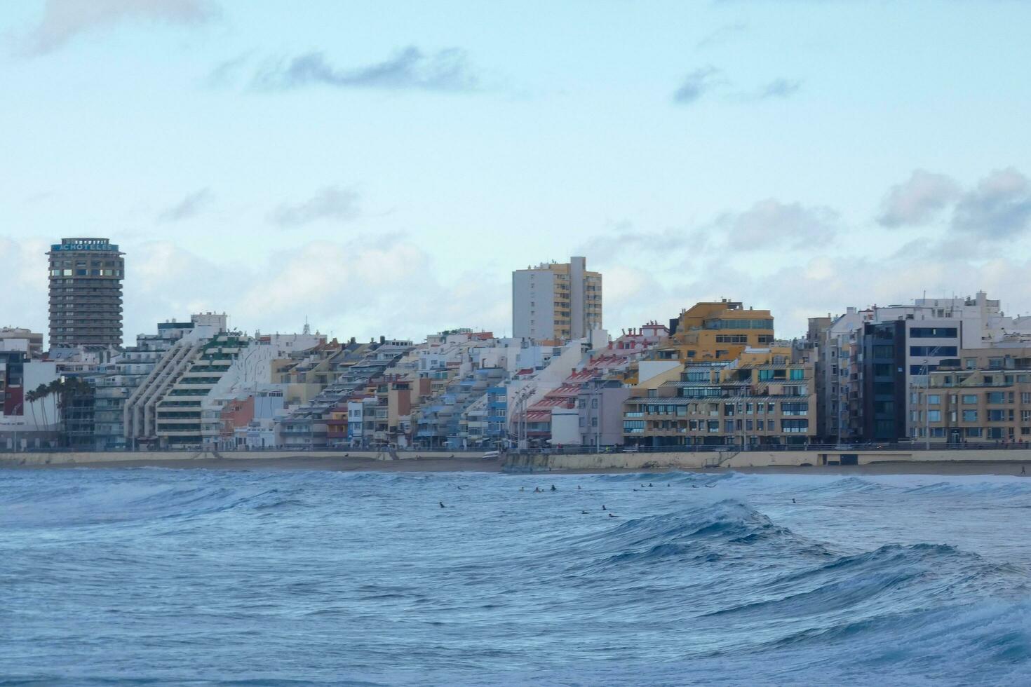 île de gran Canaria dans le atlantique océan photo