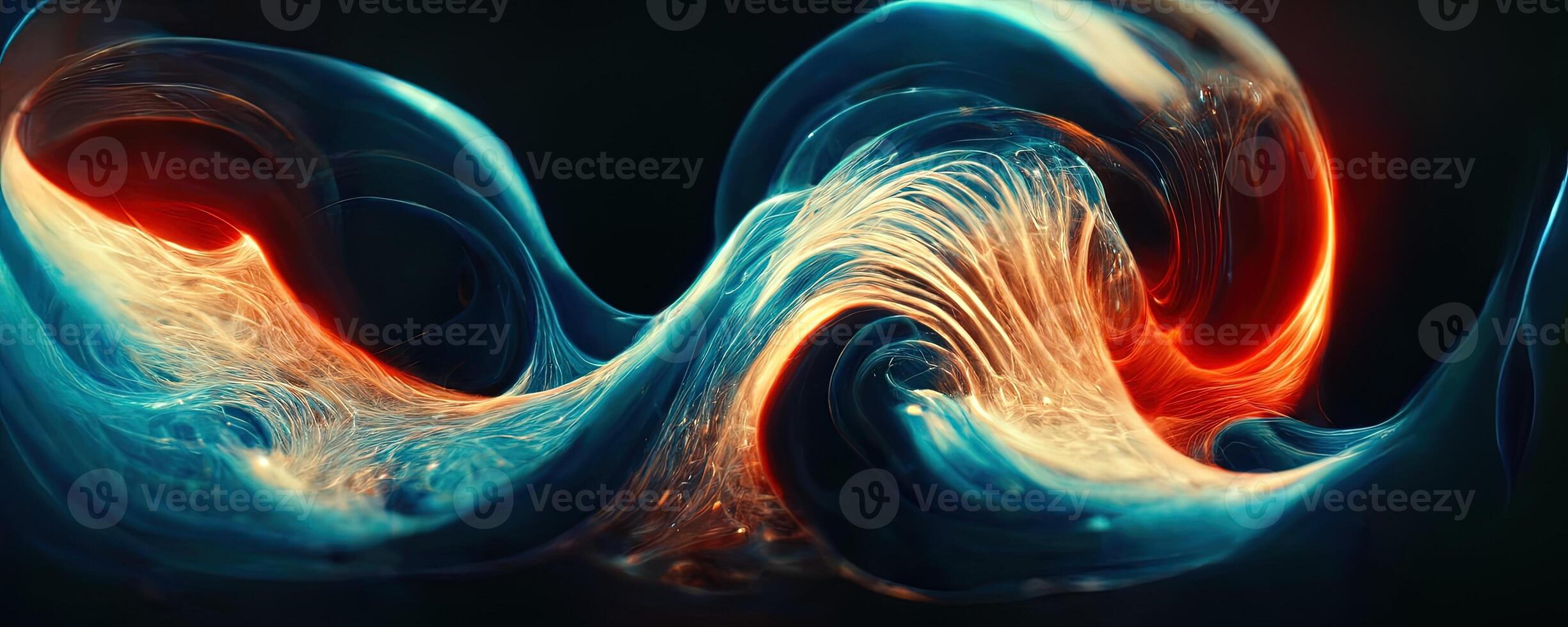 illusion ou rêve, innovation ou exploration, La technologie ou sci Fi. la physique quantum fluctuations 8k octane rendu ultra réaliste. numérique art bannière pour Jeu ou film. génératif ai photo