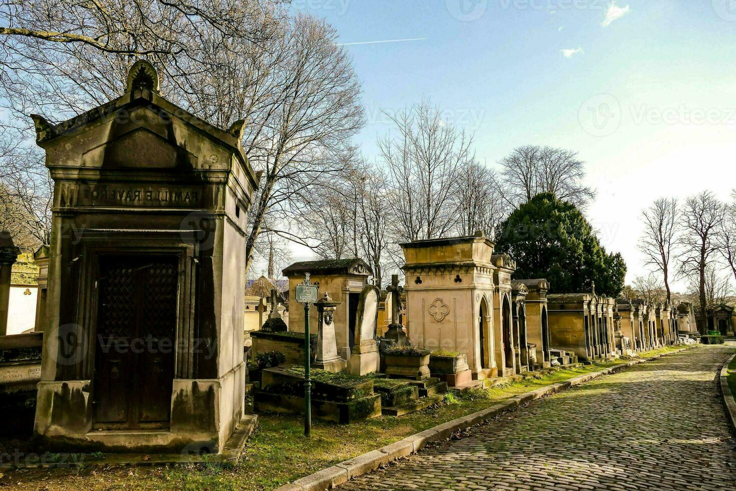 une cimetière dans Paris photo