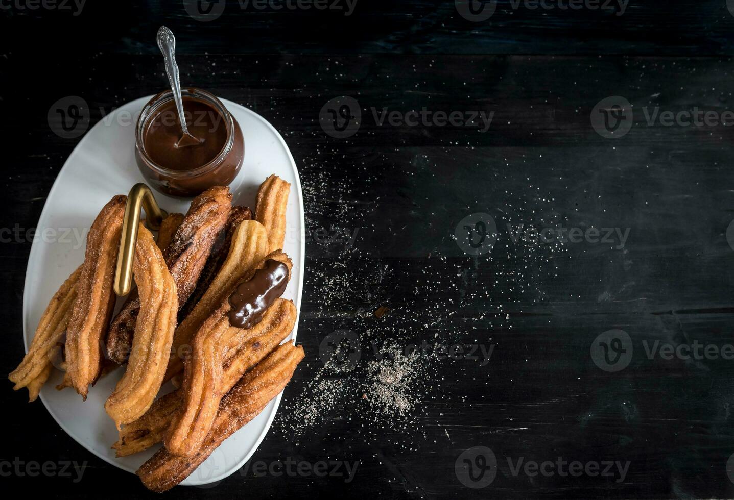 Chocolat tremper et Churros photo