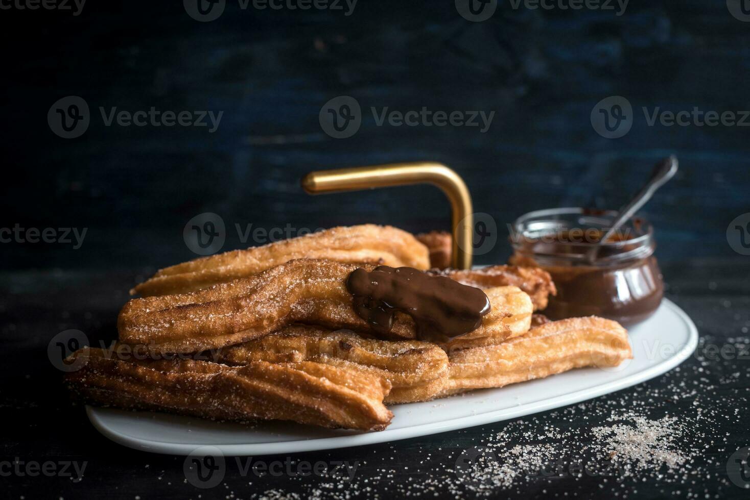 sucré Chocolat Churros photo