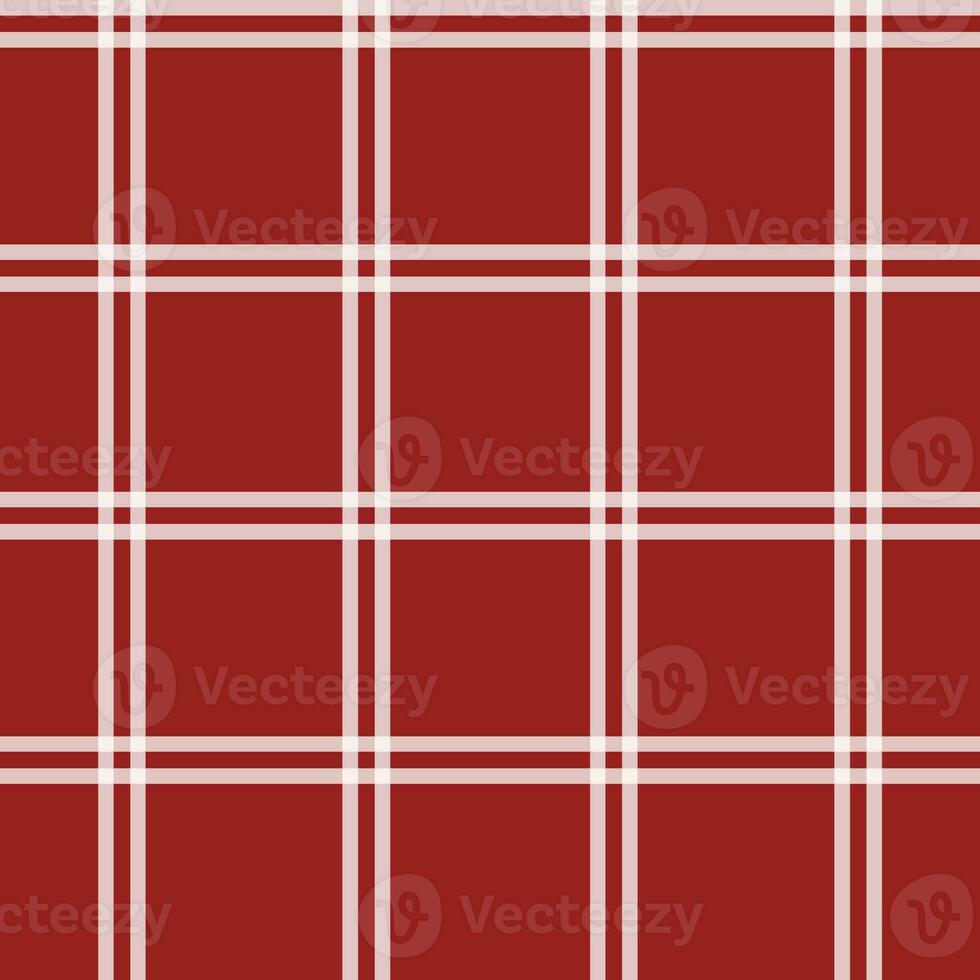 fenêtre vitre plaid sans couture modèle, rouge et blanc pouvez être utilisé dans décoratif conception. mode vêtements literie, rideaux, nappes photo