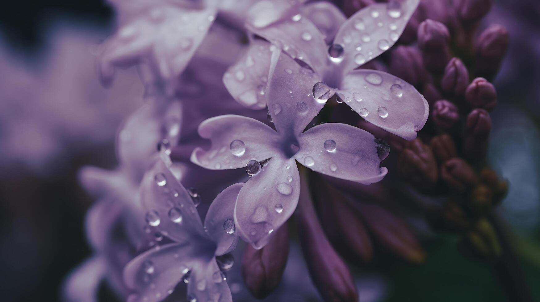 lilas fleur Contexte. illustration ai génératif photo