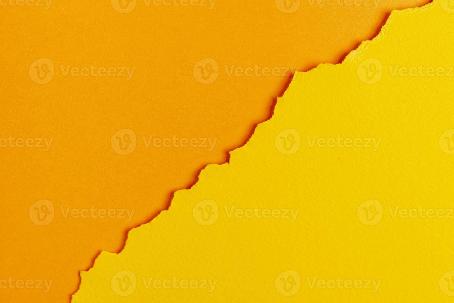 feuilles de papier aux tons orange. beau concept de photo de haute qualité et résolution