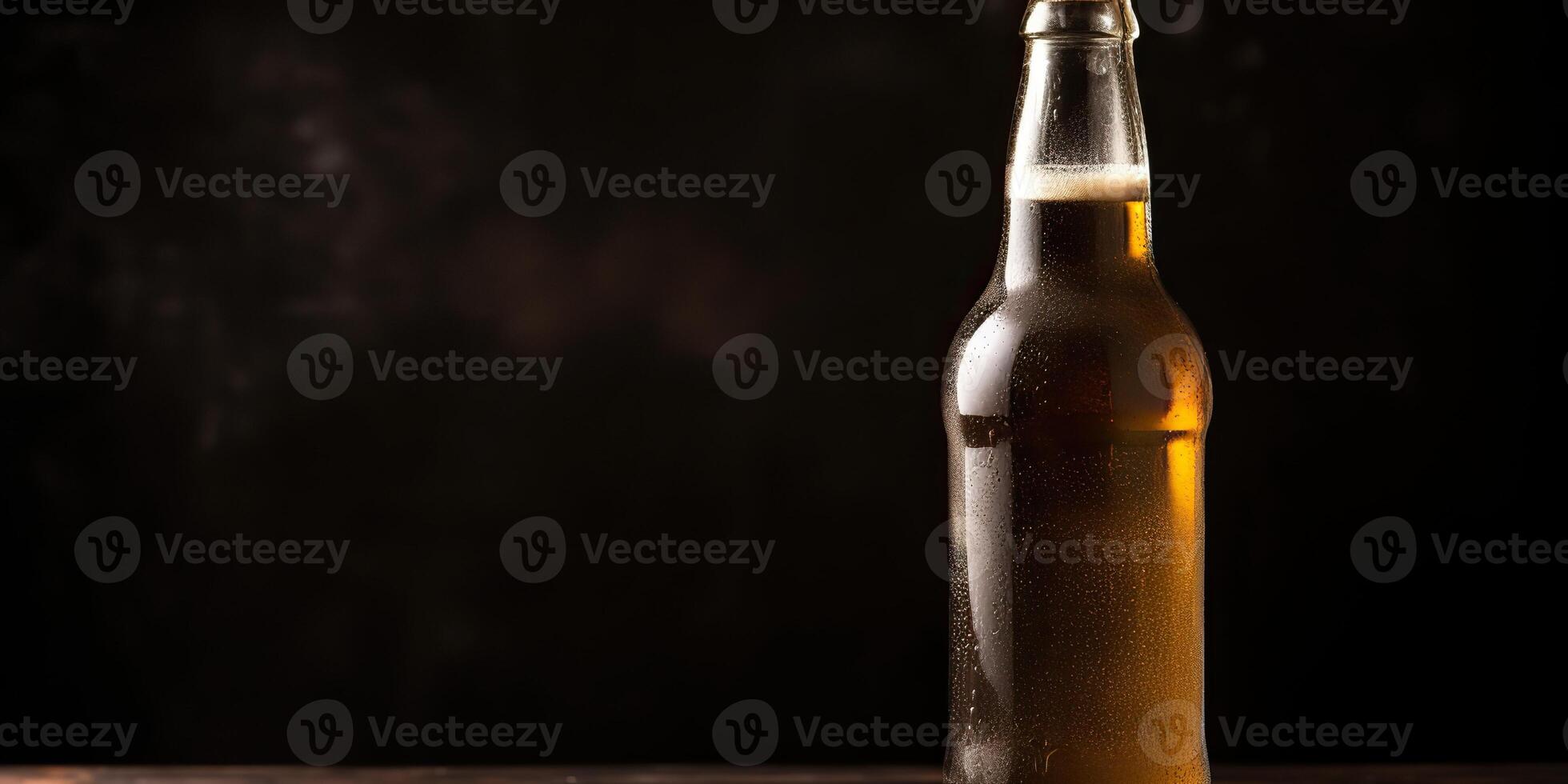 ai génératif. ai généré. macro coup photo de Bière moquer en haut scène Contexte. pouvez être utilisé pour commercialisation ou graphique conception. graphique art