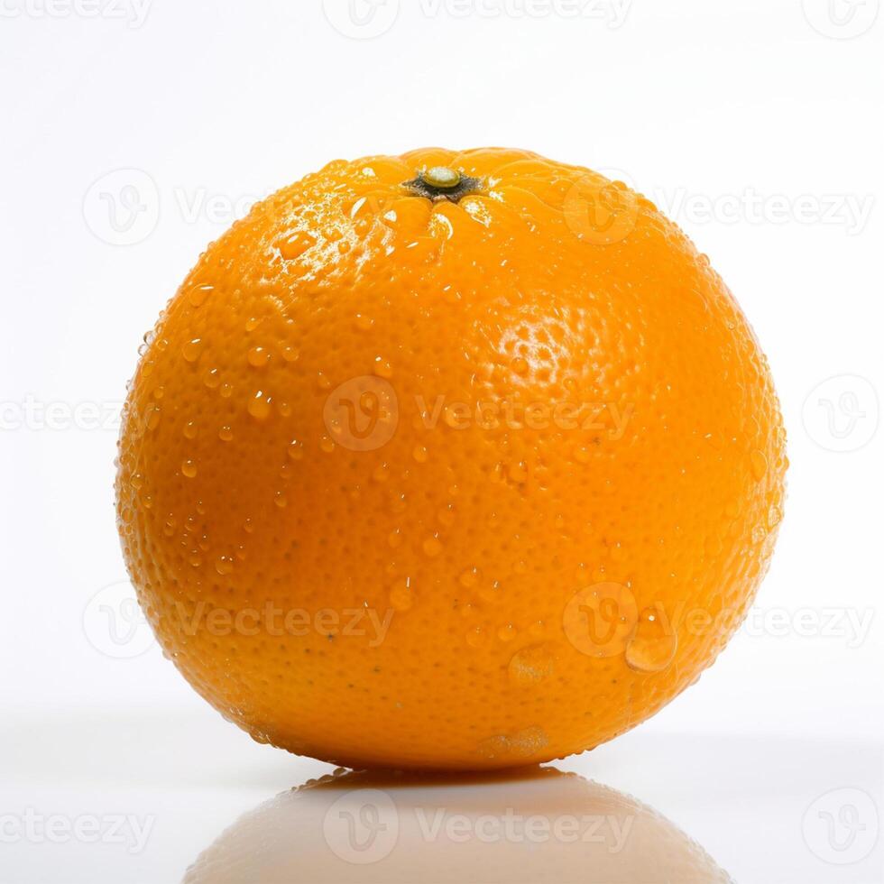 un Orange génératif ai généré photo