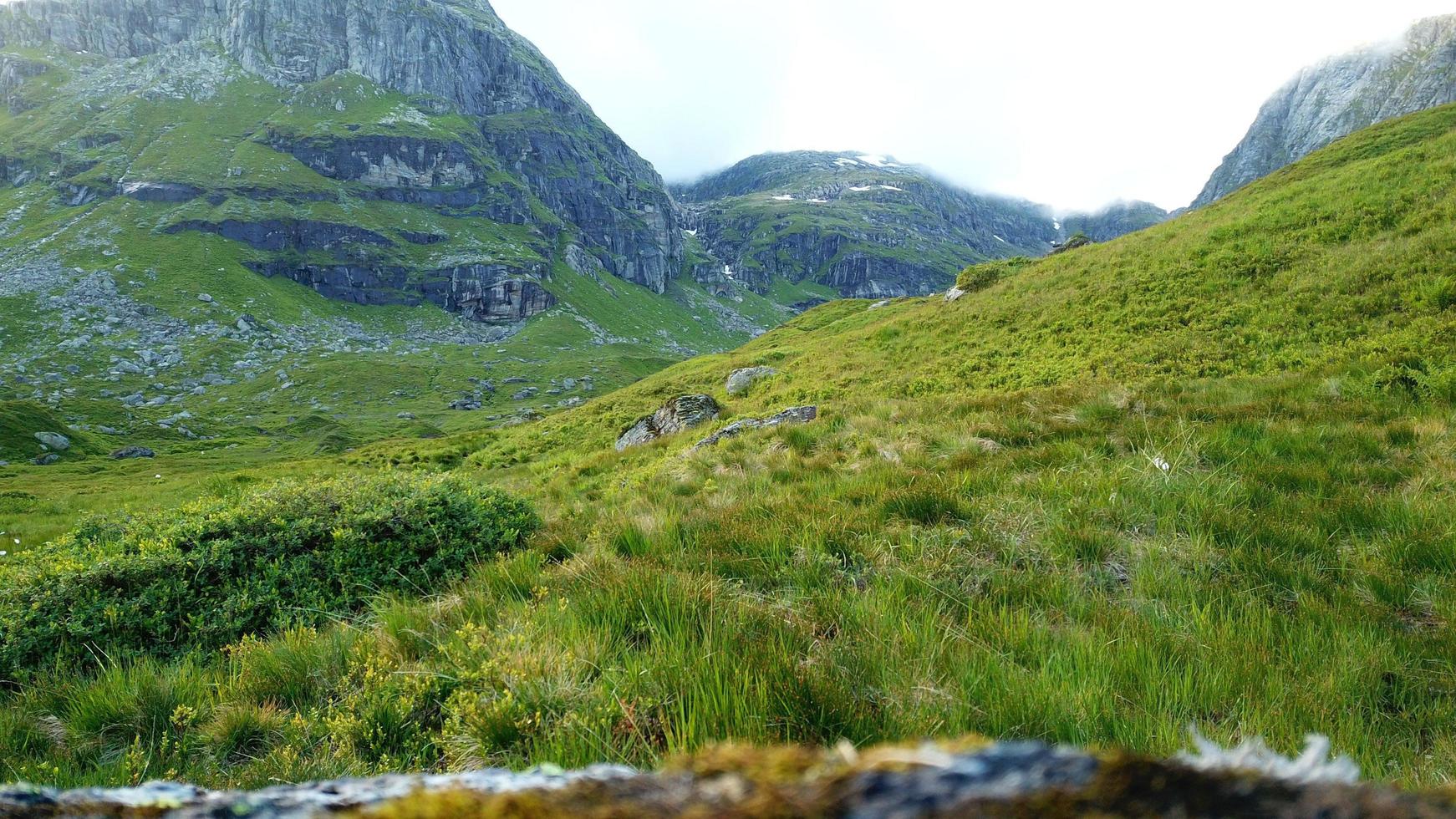 une vallée en norvège photo