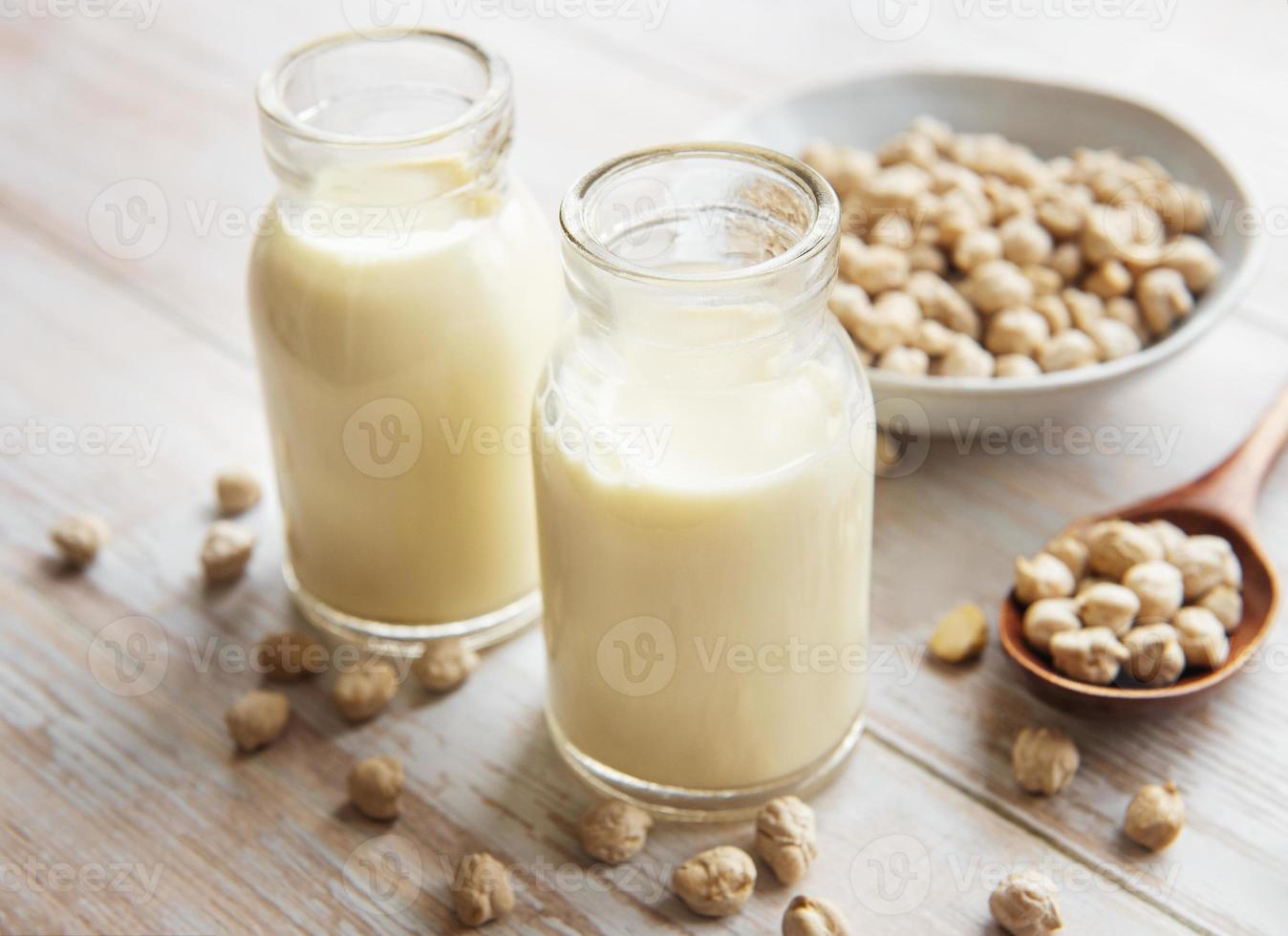 lait de pois chiches aux pois chiches photo