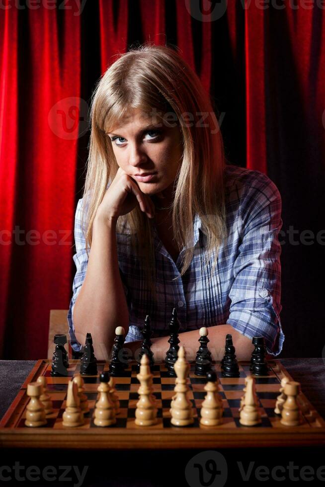 un jeu d'échecs photo