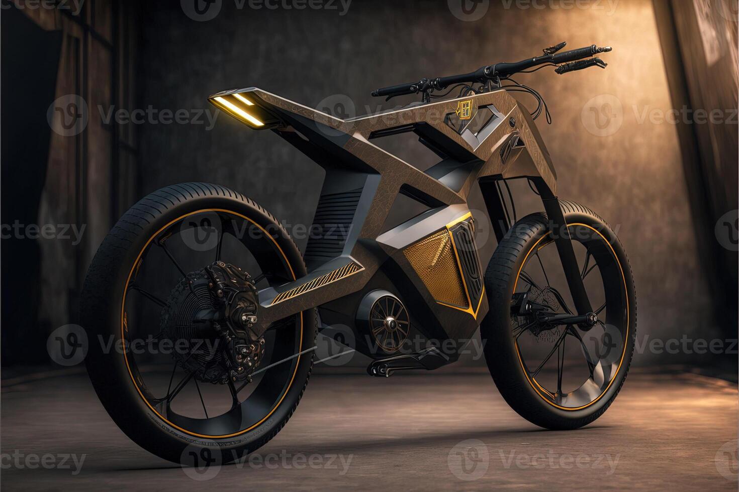 ebike de le futur illustration génératif ai photo