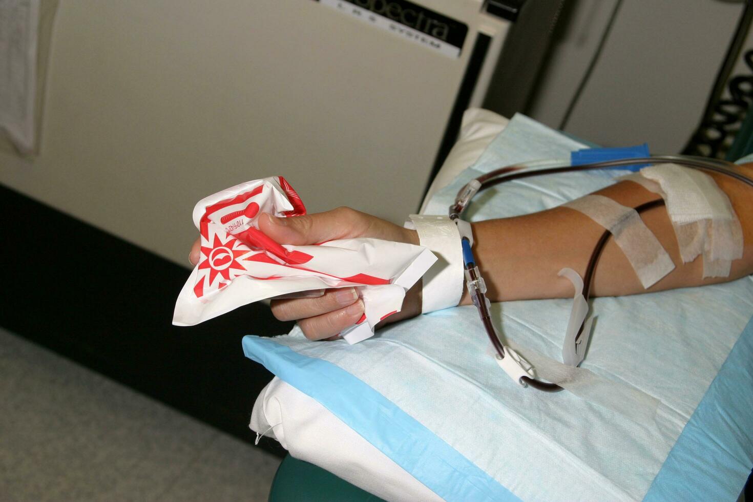 kimberline marron faire un don tige cellules pour utilisation dans transplantation à leucémie patient ville de espérer octobre 2005 2005 kathy huches huches photo