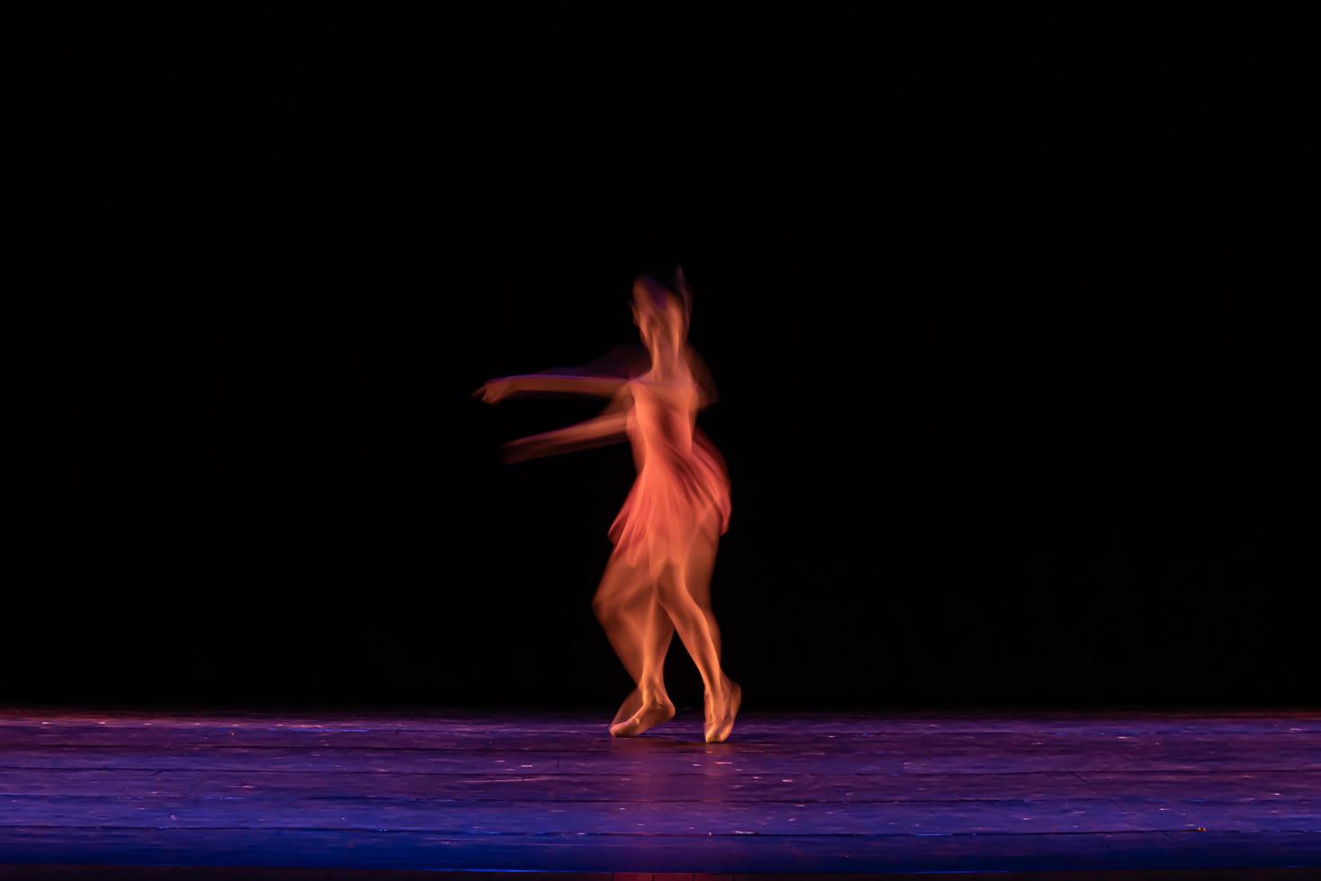 le mouvement abstrait de la danse photo