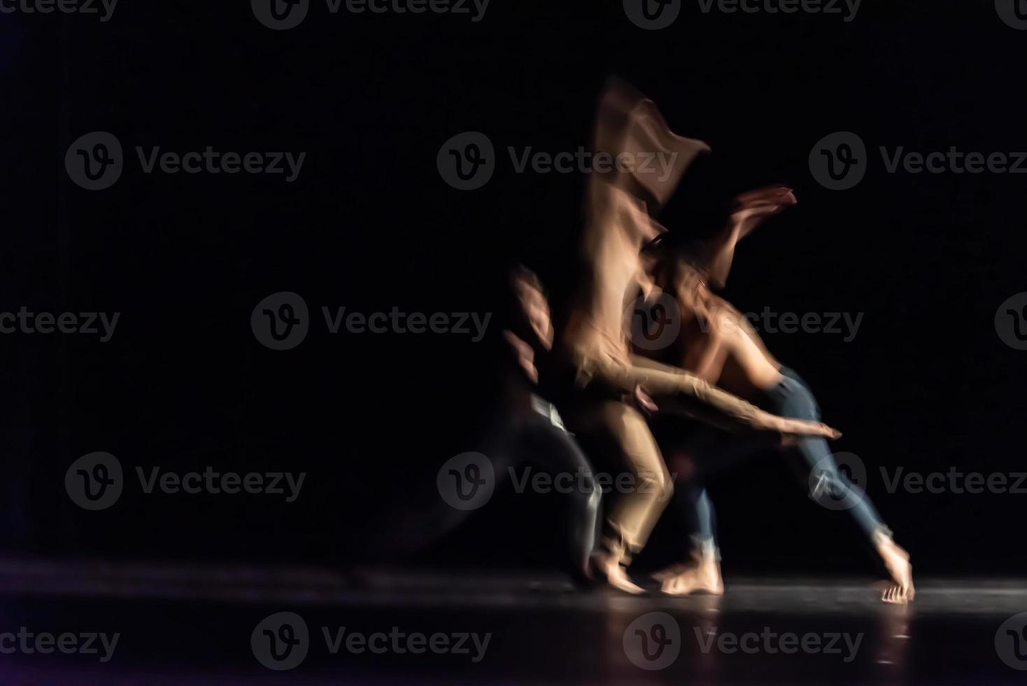 le mouvement abstrait de la danse photo