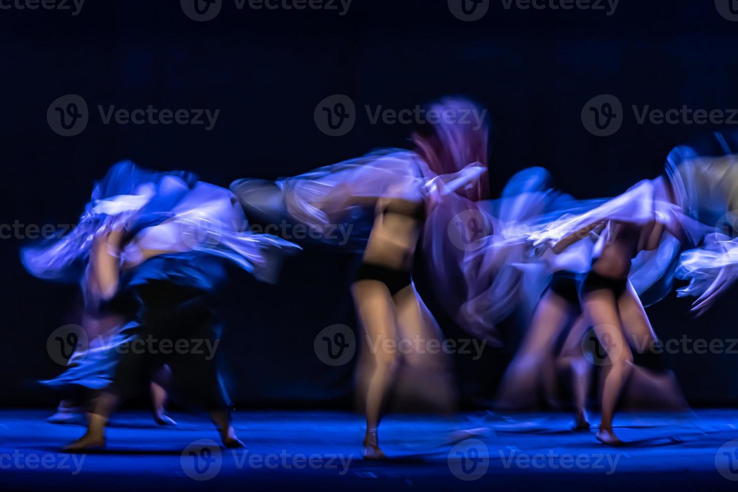 le mouvement abstrait de la danse photo