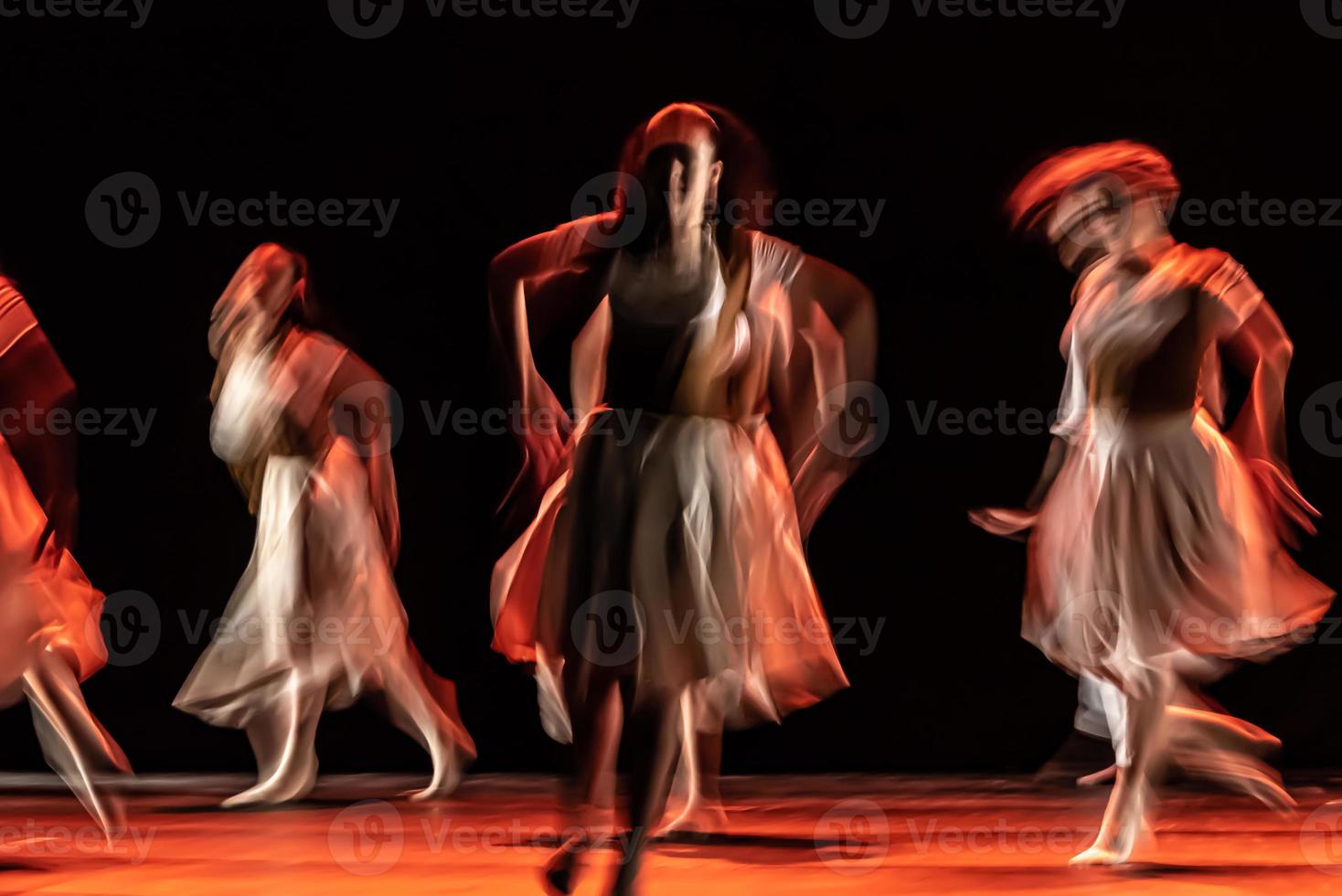 le mouvement abstrait de la danse photo