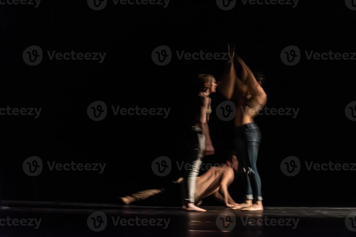 le mouvement abstrait de la danse photo