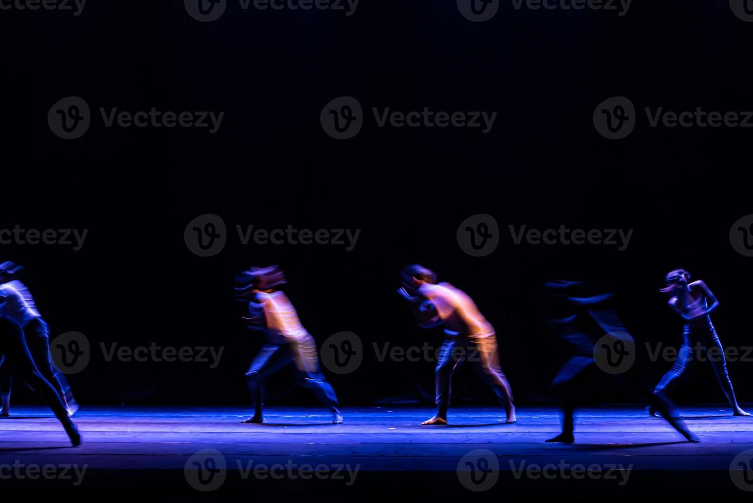 le mouvement abstrait de la danse photo