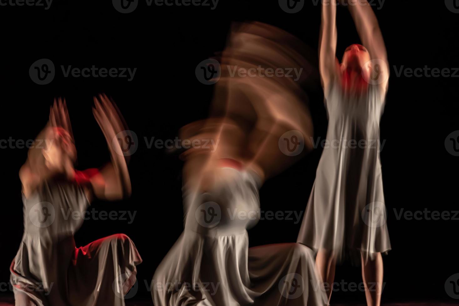 le mouvement abstrait de la danse photo