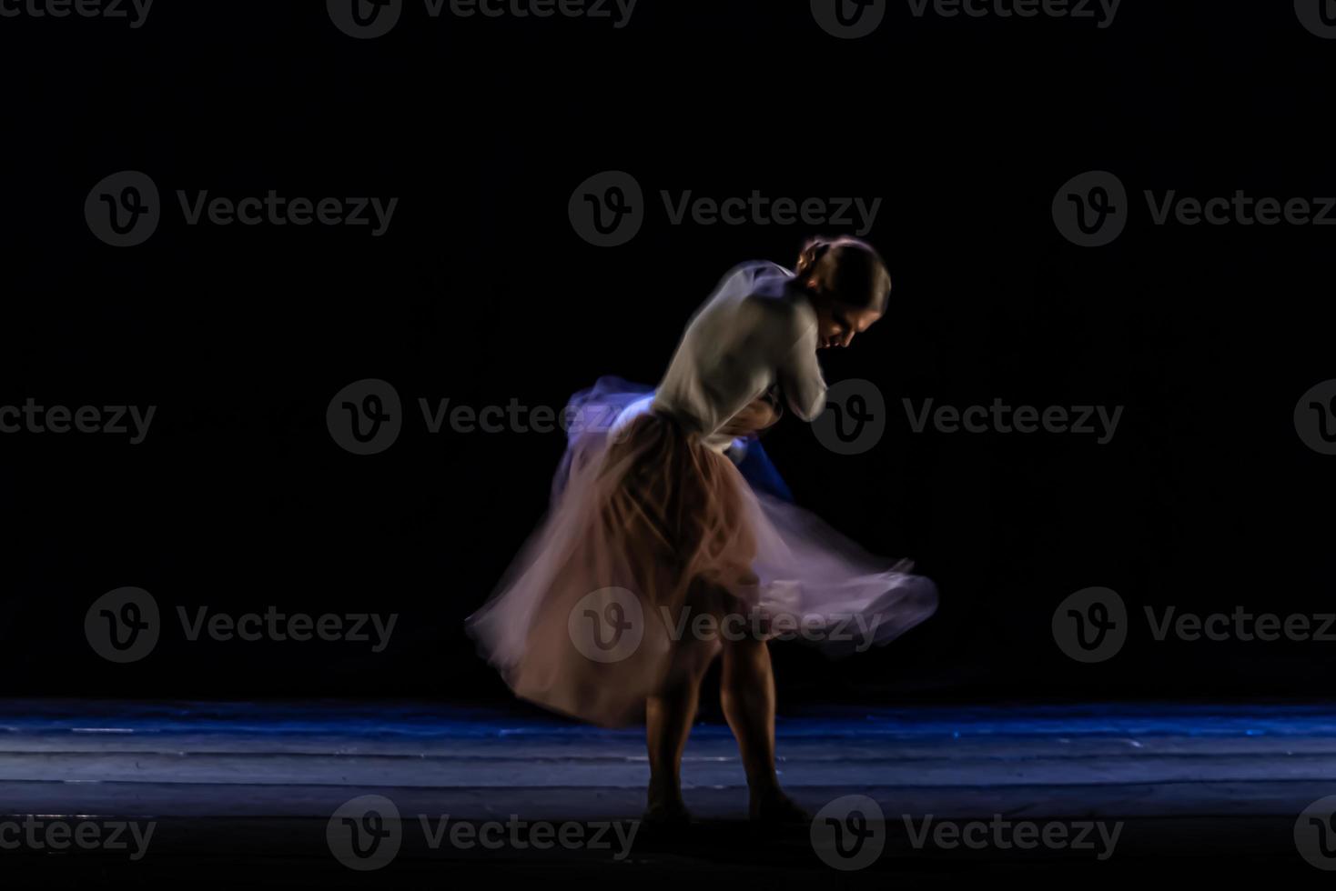 le mouvement abstrait de la danse photo