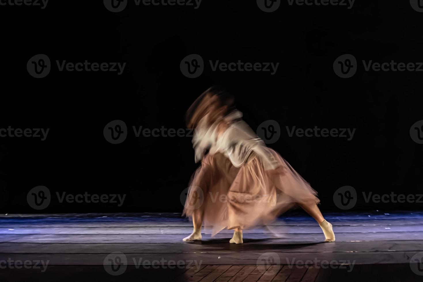 le mouvement abstrait de la danse photo