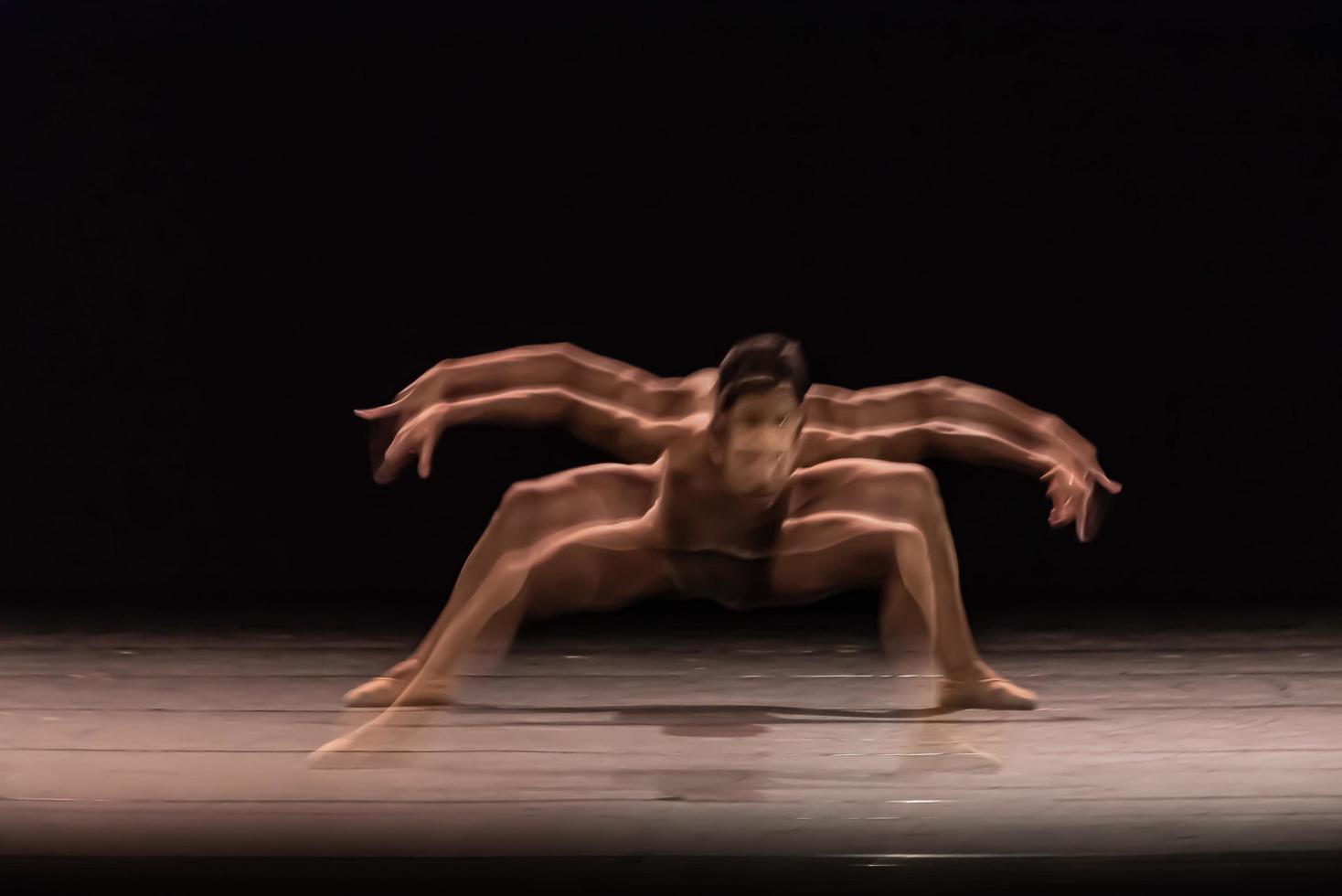 le mouvement abstrait de la danse photo