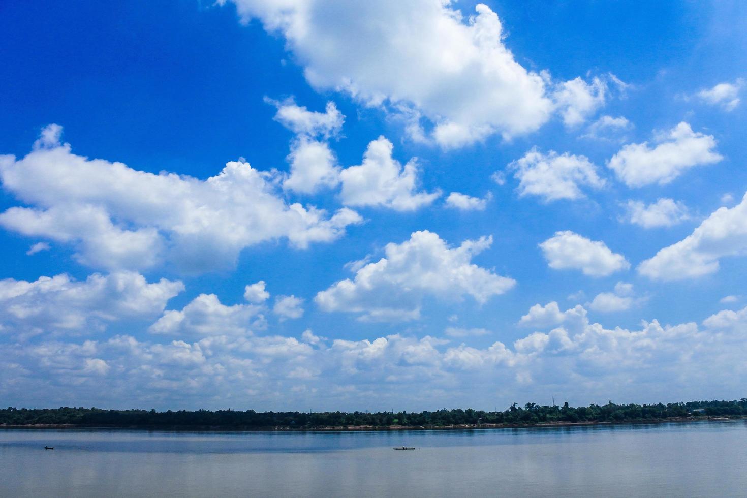 fond de ciel et nuages photo