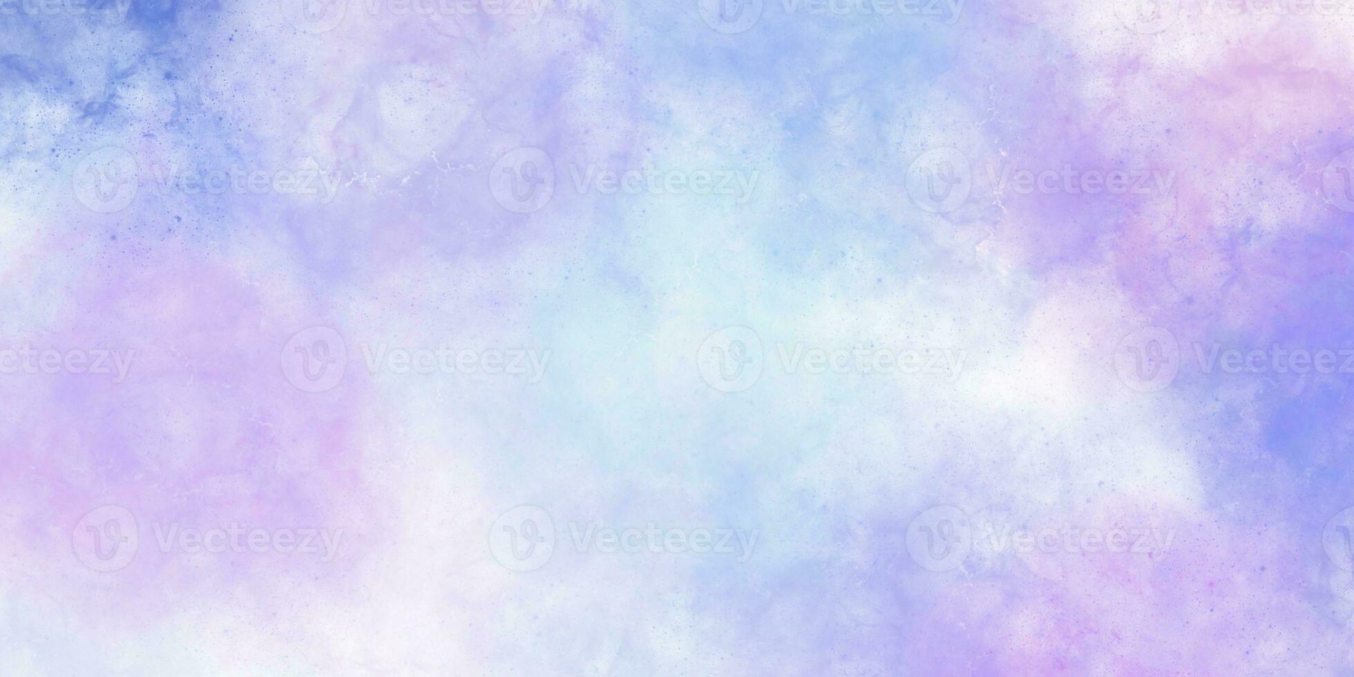 abstrait coloré flou Contexte avec pastel nuances de bleu, lilas couleurs. fantastique nuageux ciel. photo