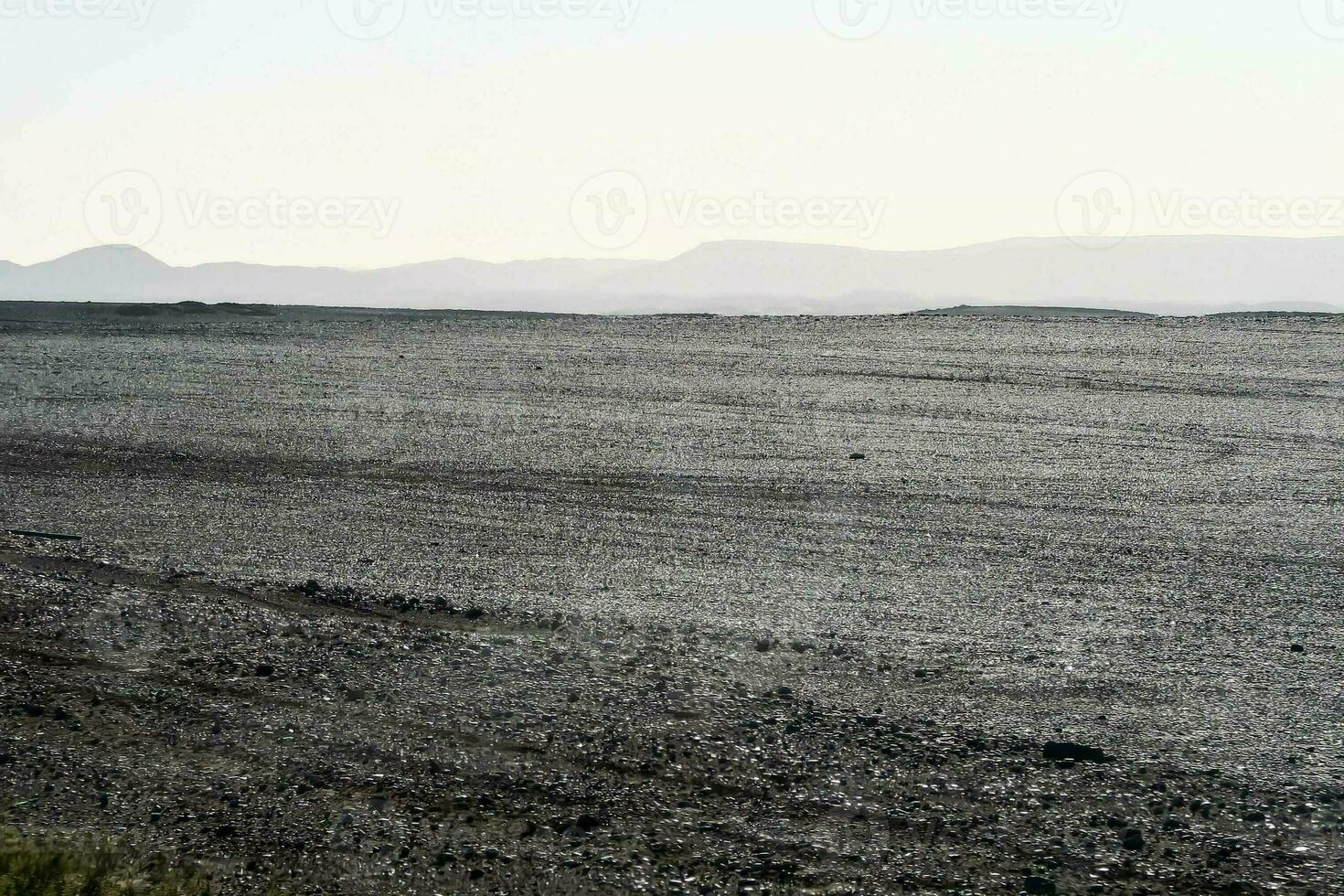 vue panoramique sur le désert photo