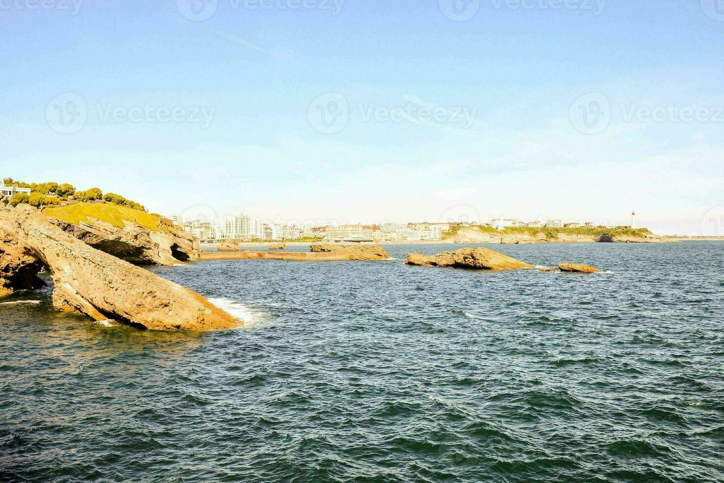 vue panoramique sur l'océan photo