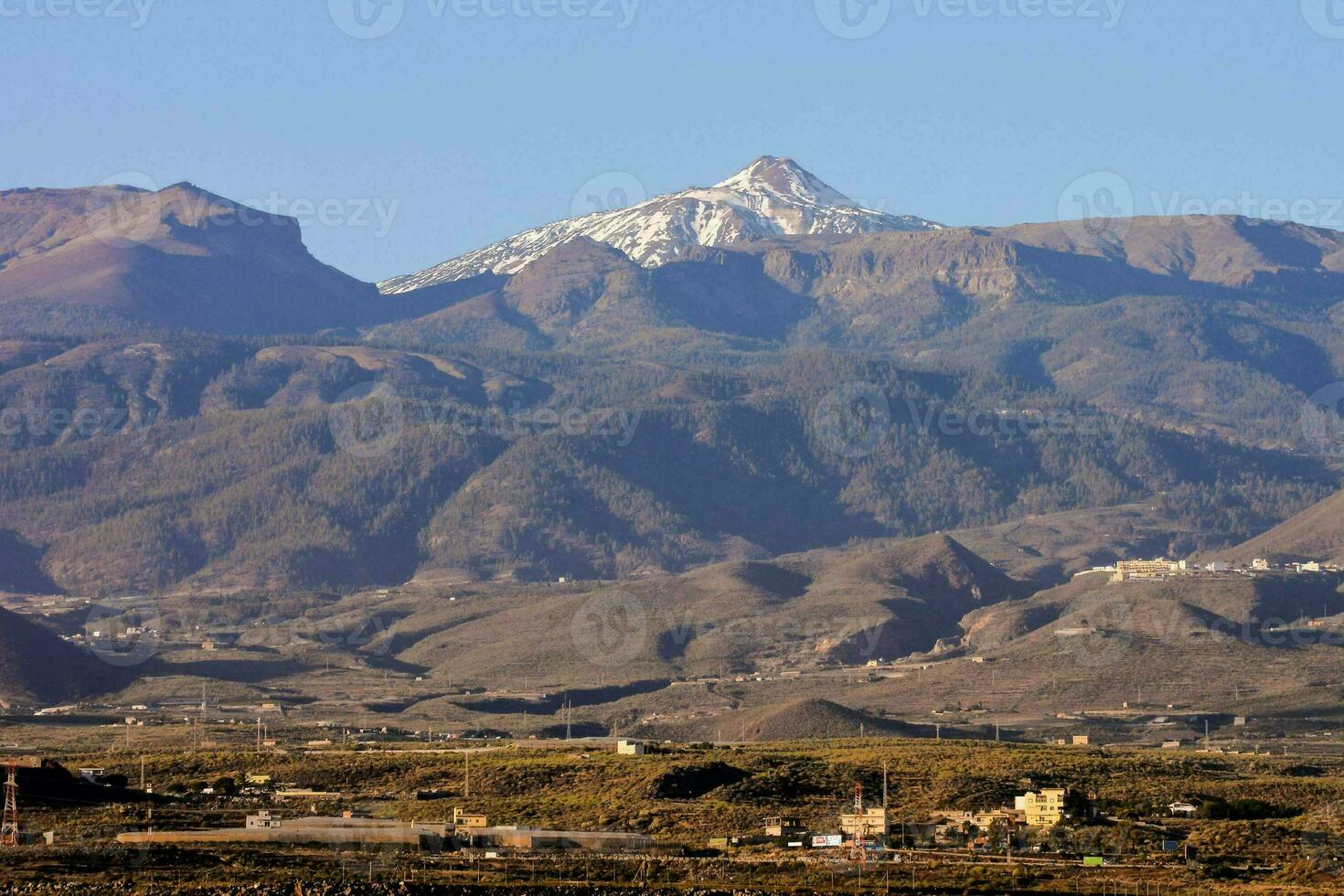 vue panoramique sur la montagne photo