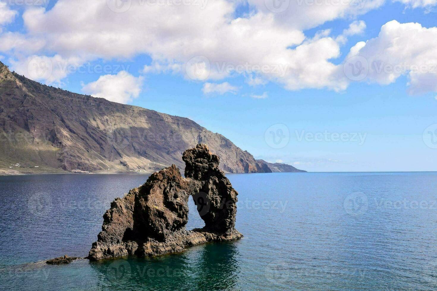 vue panoramique sur la côte photo