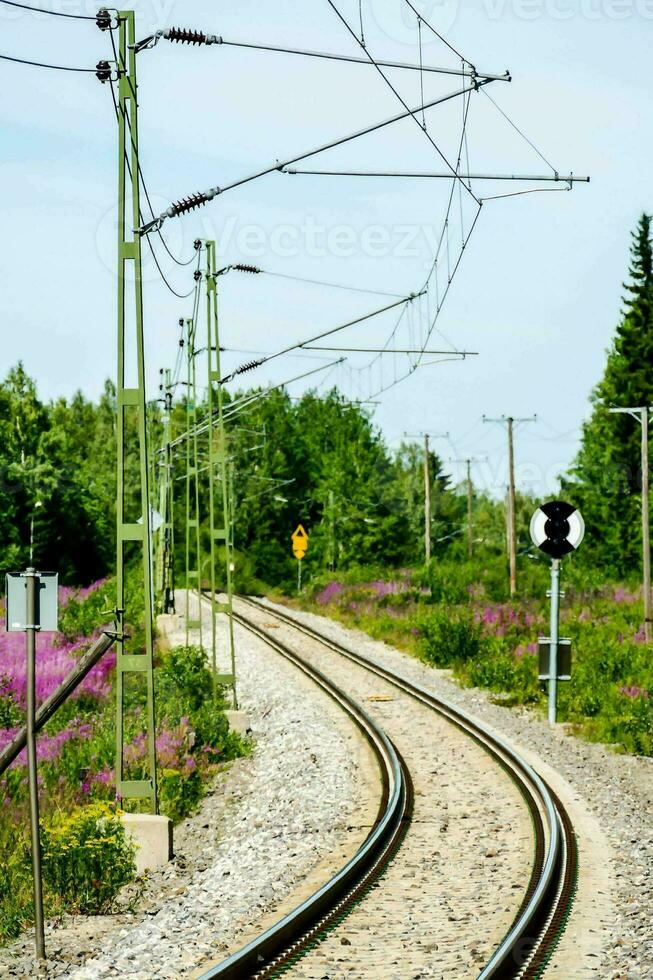 voir avec les voies ferrées photo