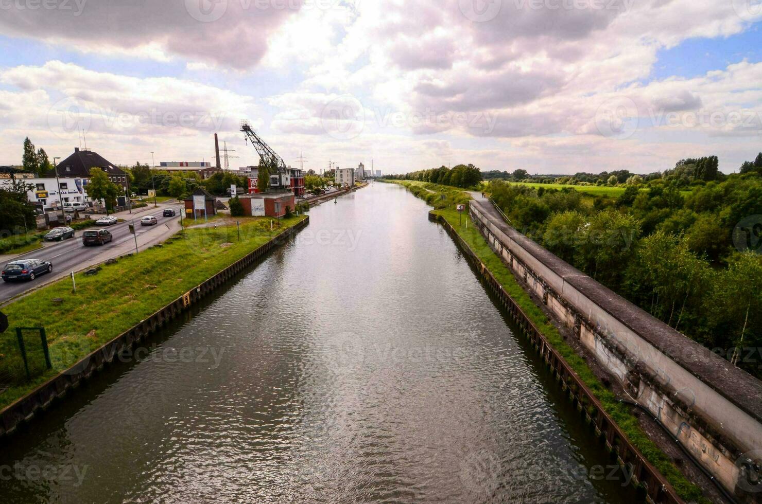 vue panoramique sur la rivière photo