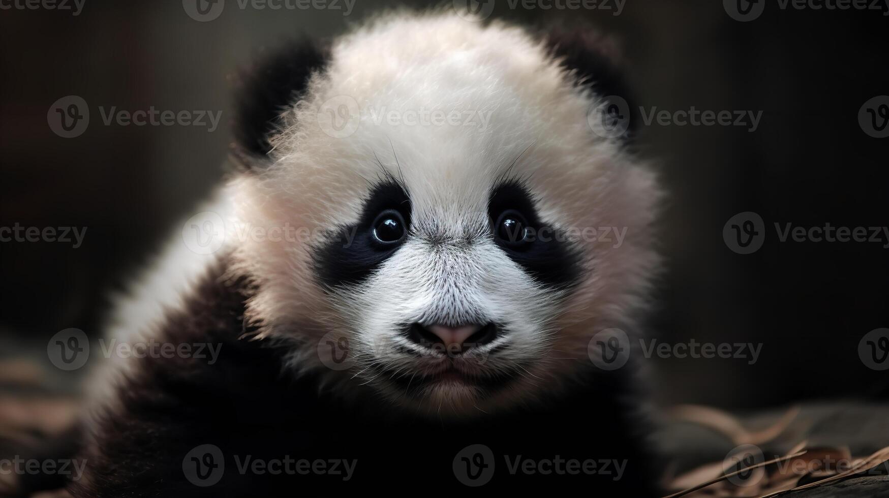 le irrésistible Mignonnerie de une bébé Panda photo