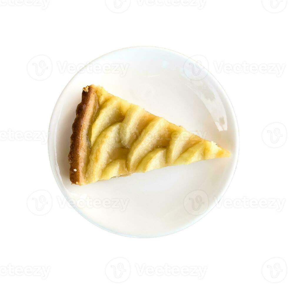 sucré dessert nourriture isoler sur blanc photo