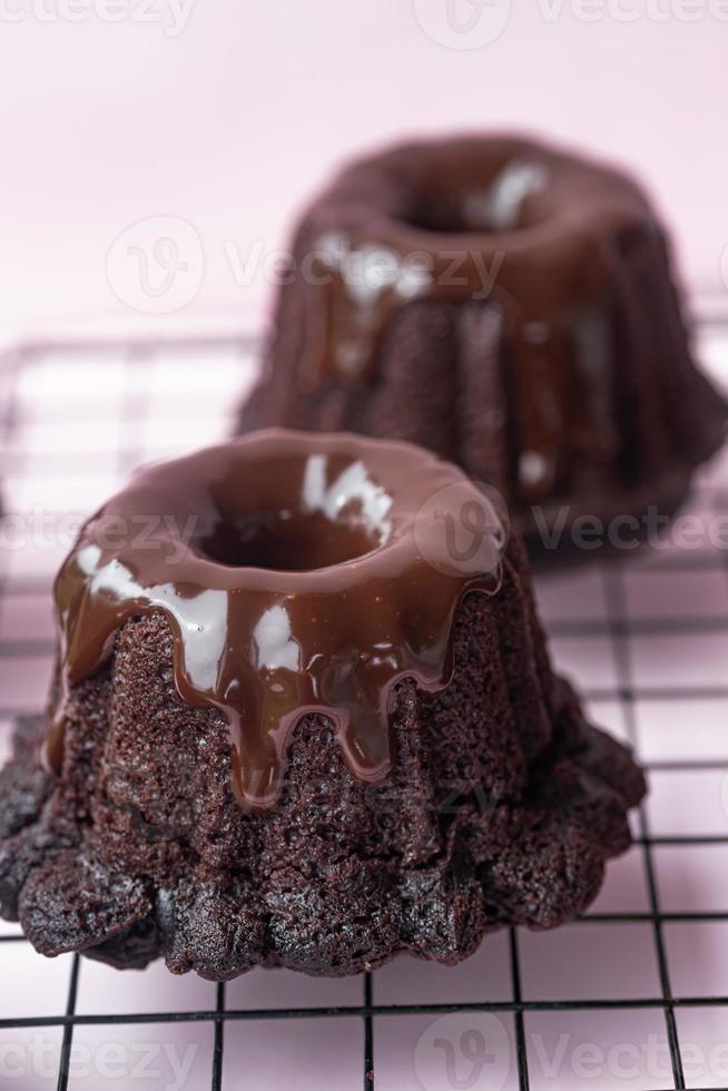 brownie au fudge chaud photo