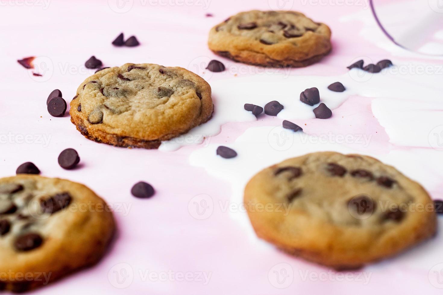 cookie aux pépites de chocolat photo