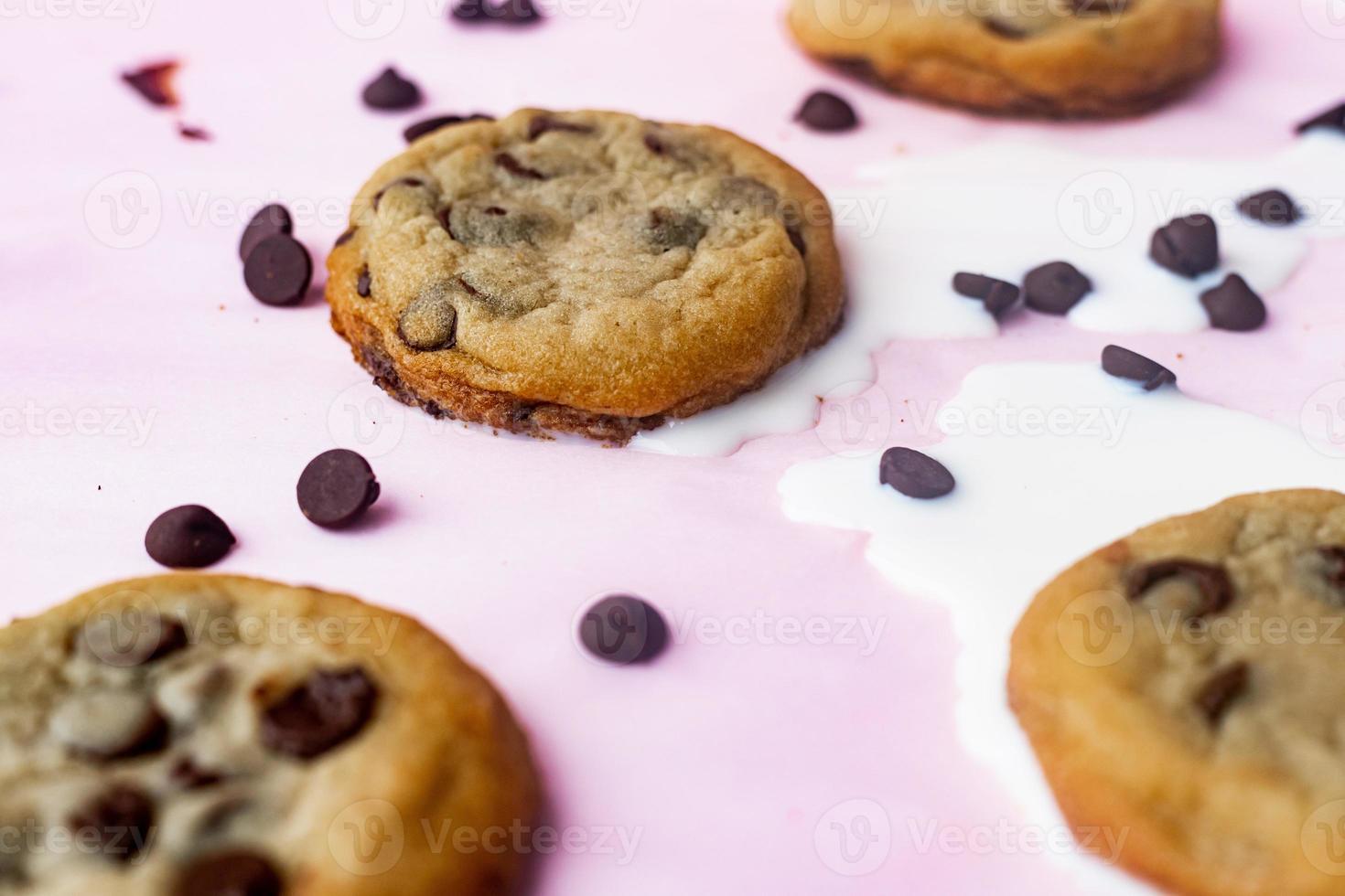 cookie aux pépites de chocolat photo