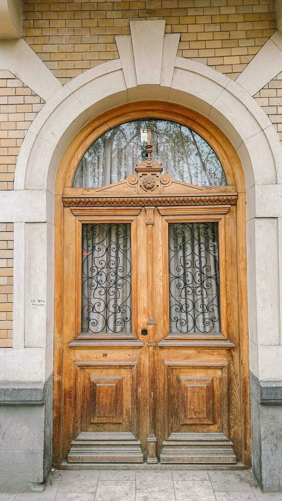 vieux et ancien des portes Contexte photo