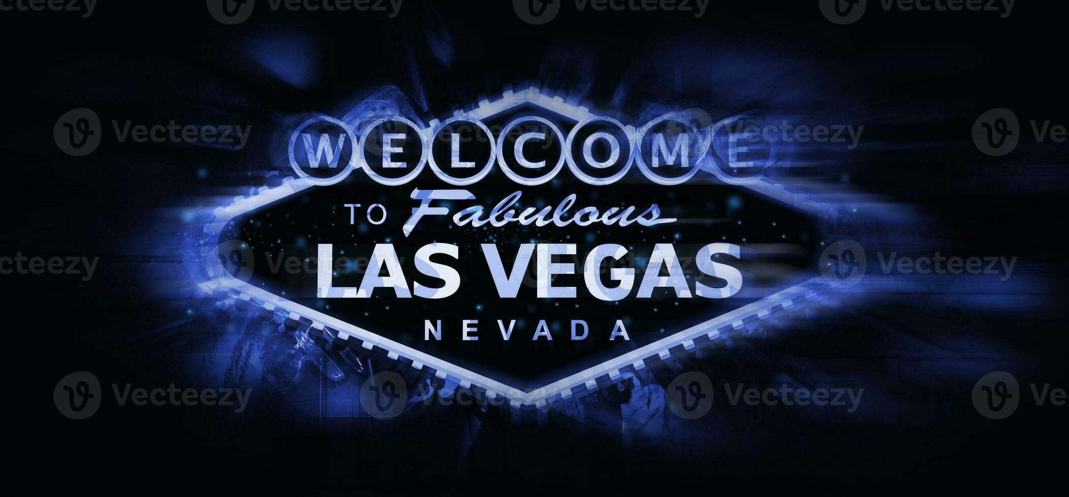 signe de bienvenue de las vegas photo