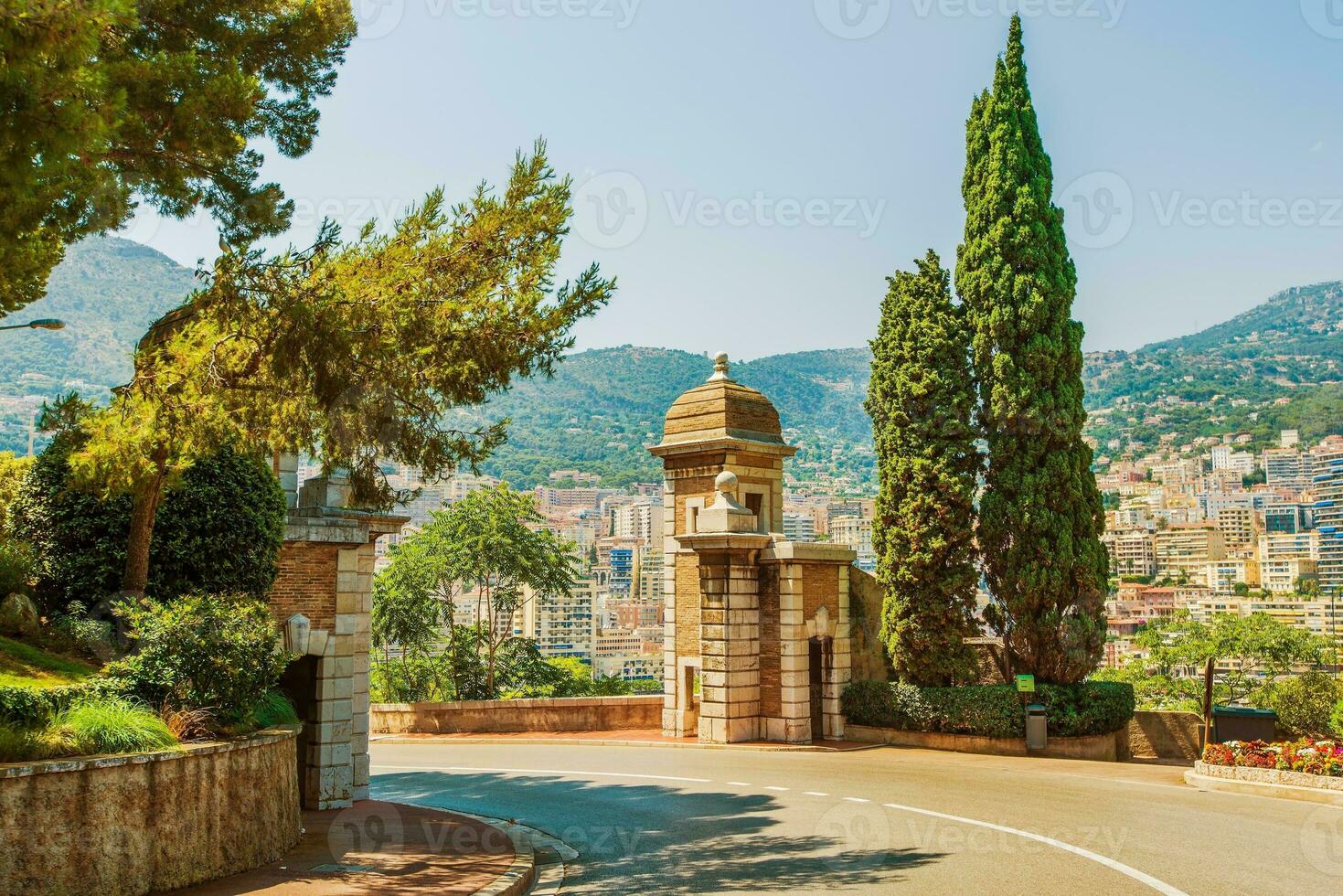 monte carlo parc porte photo