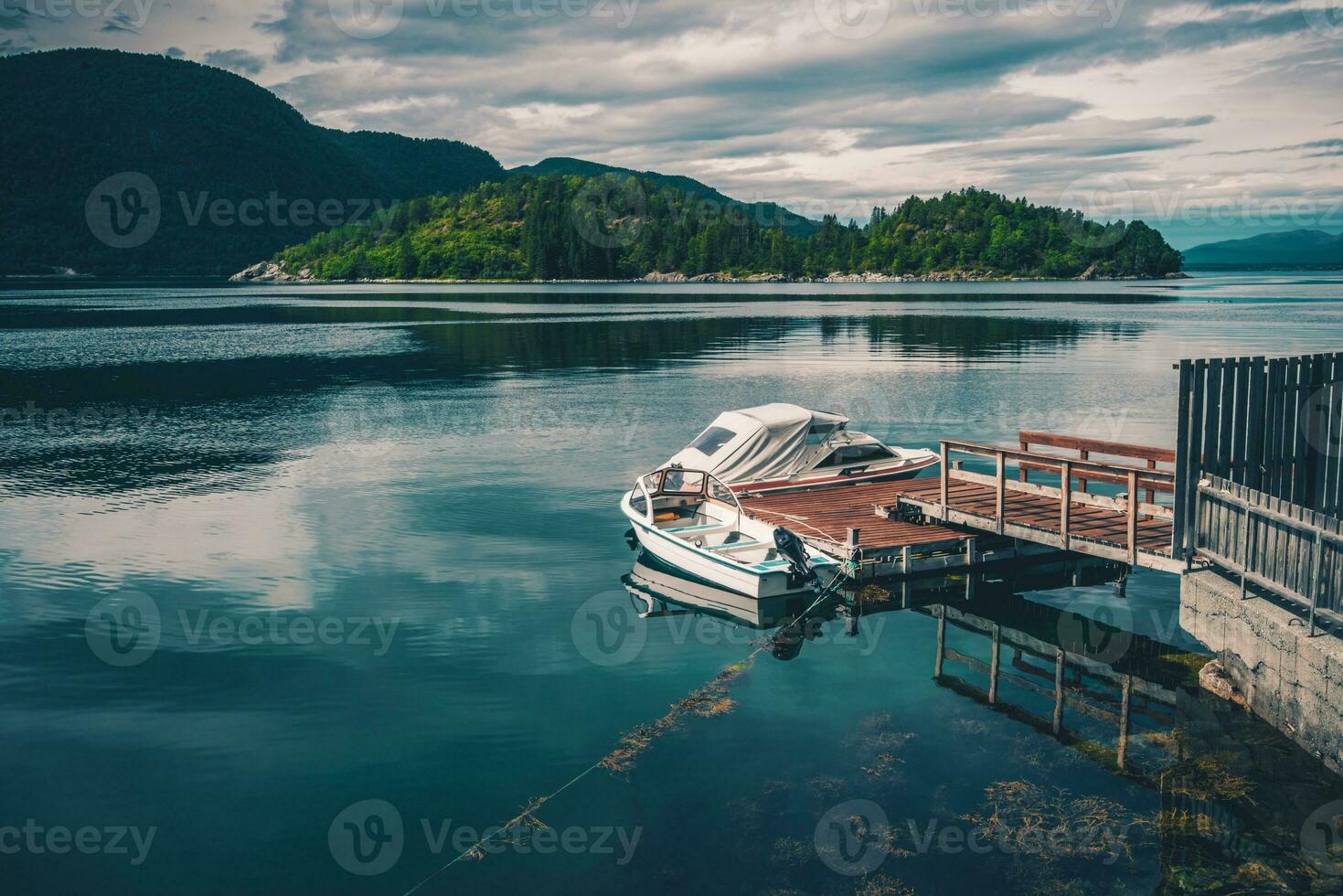 scénique norvégien fjords photo