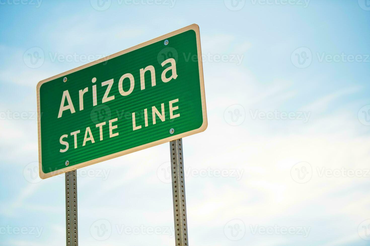 Arizona Etat ligne route signe photo