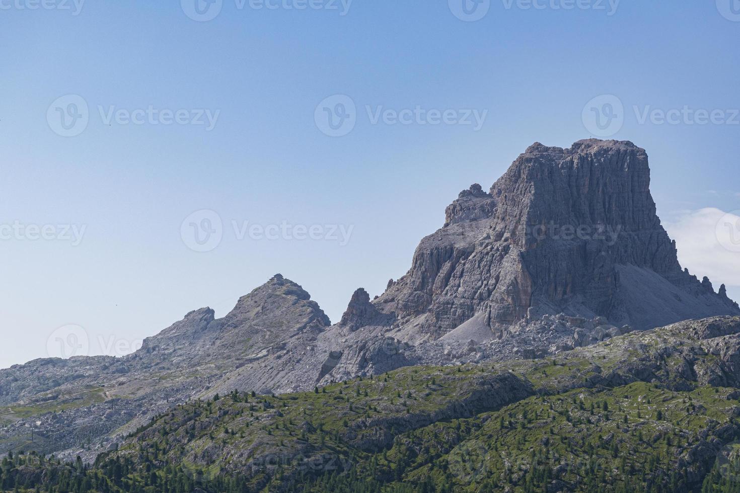 le sommet du mont Averau photo