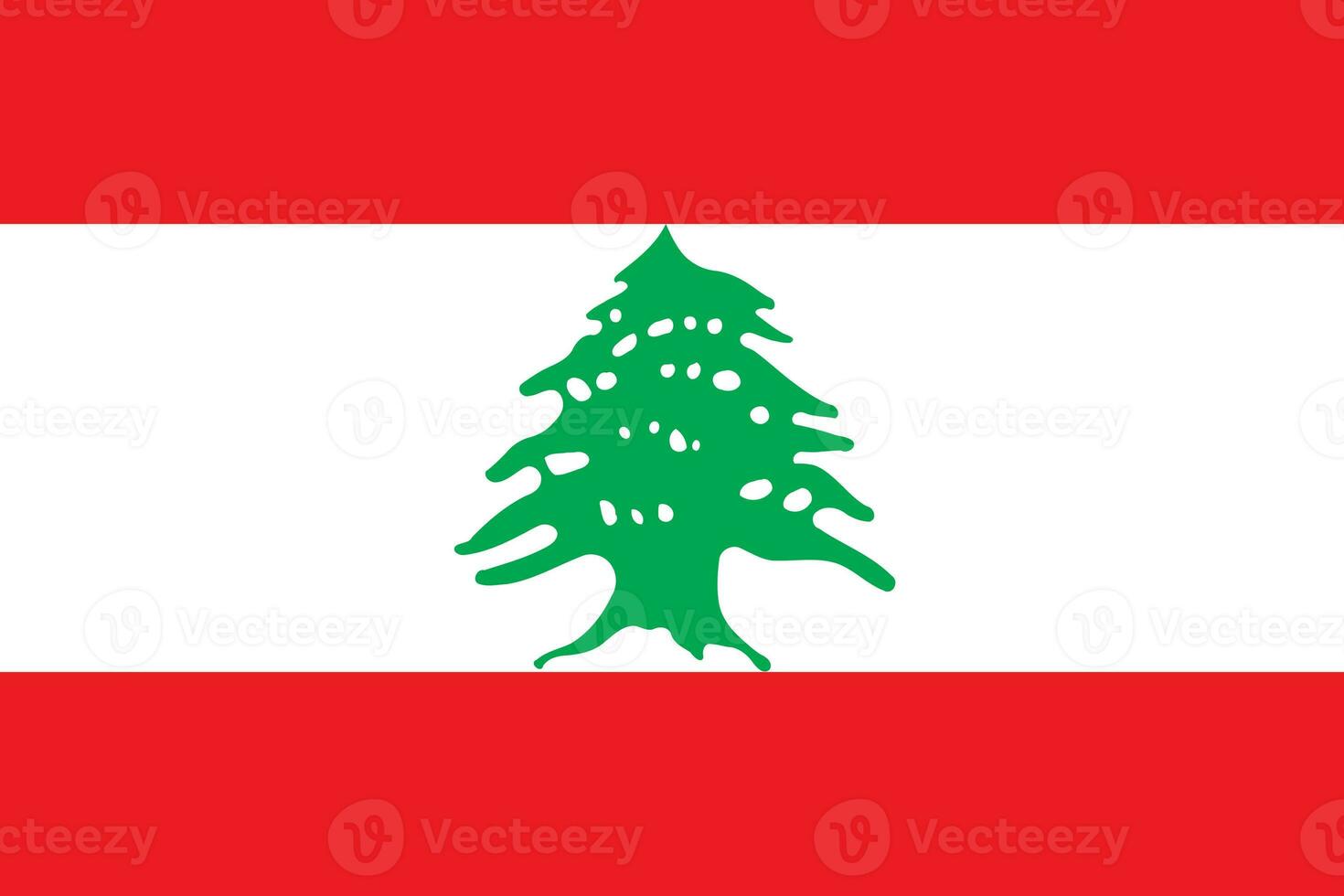 le officiel courant drapeau de le république de Liban. le nationale drapeau de le république de Liban. illustration. photo